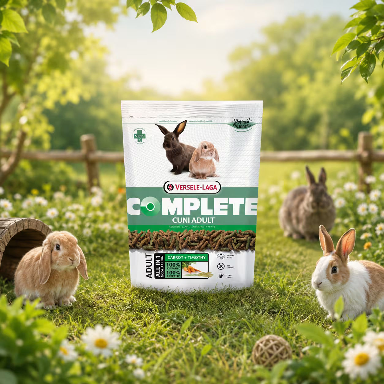 Cuni Adult Complete สูตรป้องกันการเลือกกิน ไฟเบอร์สูง ไร้น้ำตาล